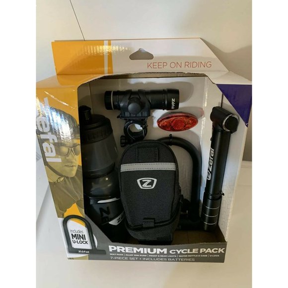 New Zefal Premium Cycle Pack 7-Piece Set Road Ahead And Light BPA‎ Free NWT - Picture 3 of 8